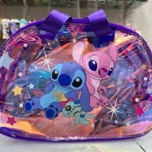 Kids Transparent Character Backpack – Cute Printed School & Travel Bag